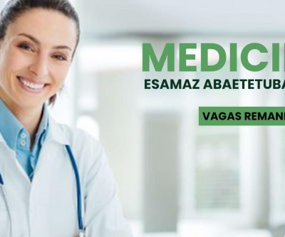 Esamaz Abaetetuba abre inscrições para vagas remanescentes do curso de Medicina – Processo Seletivo 2024/2 Esamaz Abaetetuba abre inscrições para vagas remanescentes do curso de Medicina – Processo Seletivo 2024/2