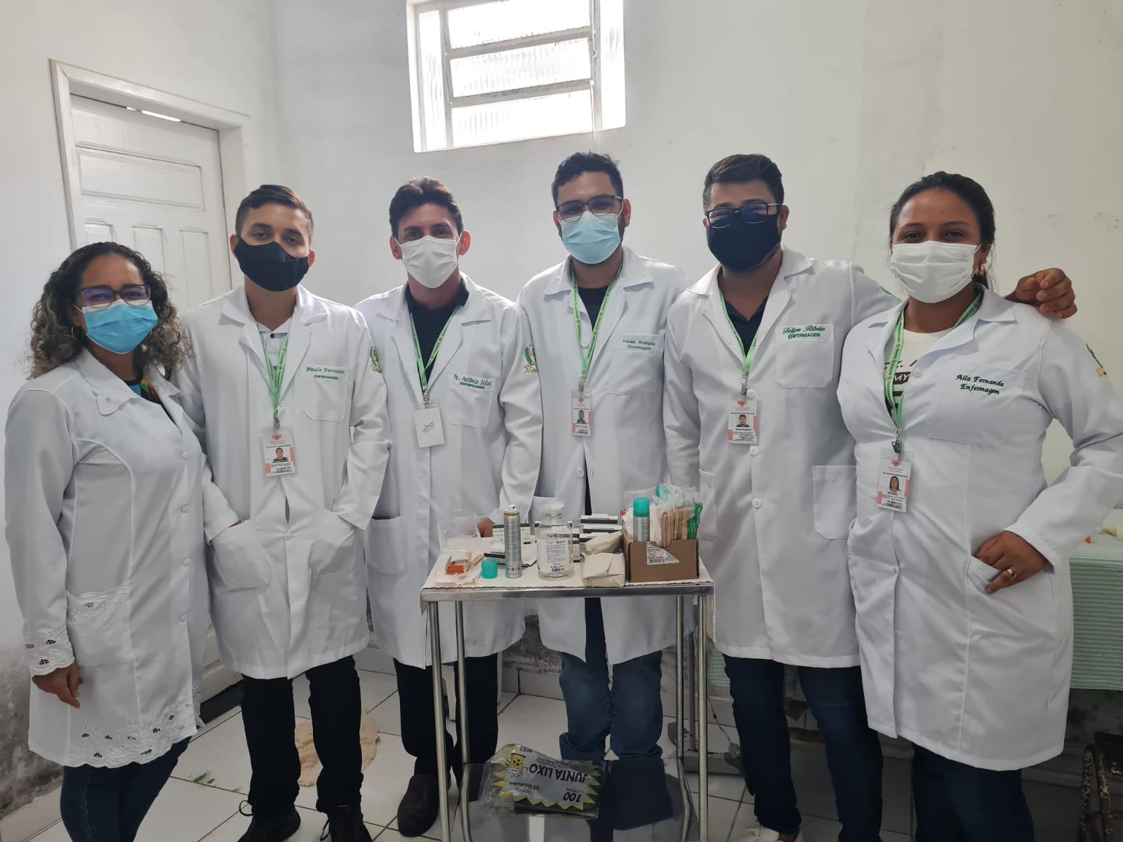 Curso de Enfermagem inicia práticas de Estágio Curricular Curso de Enfermagem inicia práticas de Estágio Curricular
