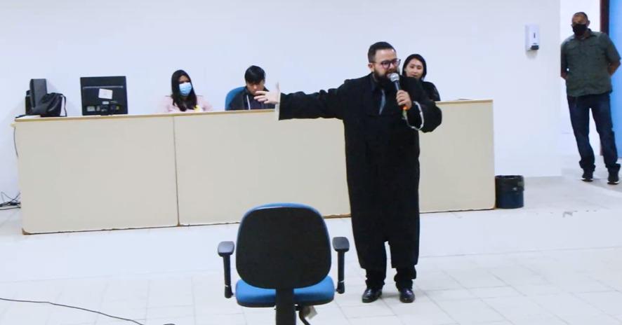 Acadêmicos do quarto período de Direito da Esamaz participam de Tibunal do Júri – Simulado