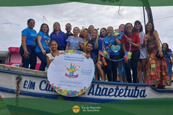 Caminhada de conscientização sobre o Autismo