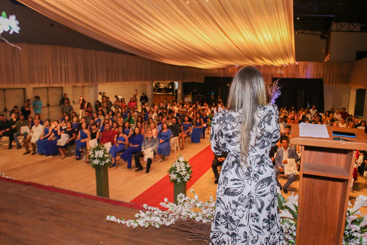 Emoção marca Cerimônia do Jaleco dos cursos de Enfermagem e Psicologia da Esamaz