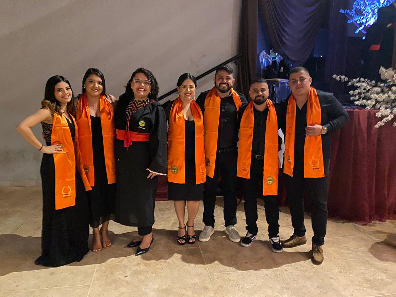 Alunos do curso de Direito da Esamaz participam da Cerimônia de Outorga da Faixa