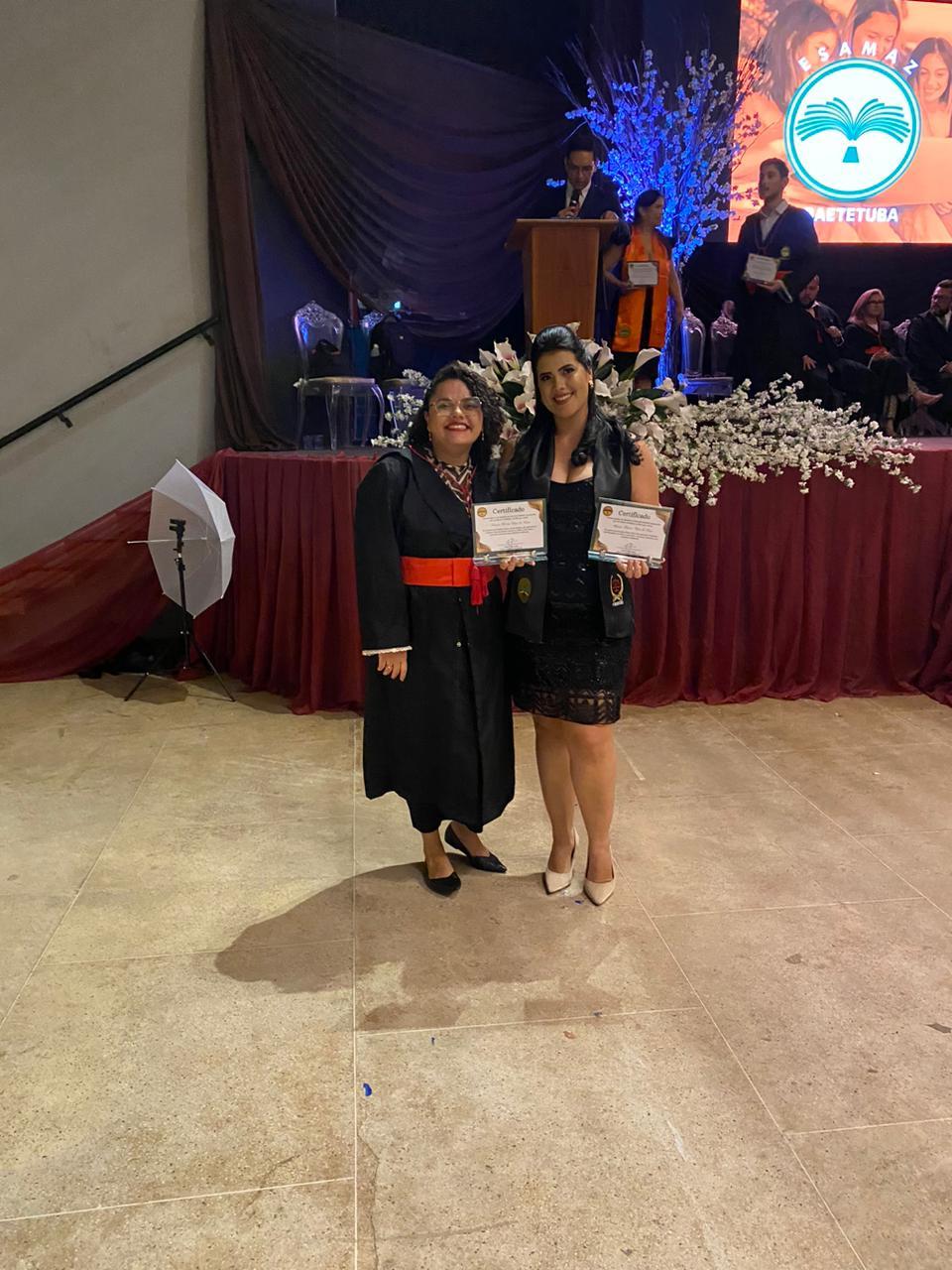 Alunos do curso de Direito da Esamaz participam da Cerimônia de Outorga da Faixa