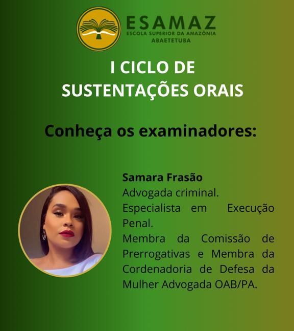 Desenvolvendo a Eloquência Jurídica: Curso de Direito da Esamaz Abaetetuba realiza o 1º Ciclo de Sustentações Orais