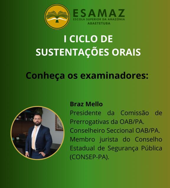 Desenvolvendo a Eloquência Jurídica: Curso de Direito da Esamaz Abaetetuba realiza o 1º Ciclo de Sustentações Orais