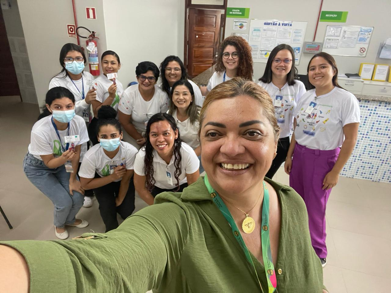 Alunos de Psicologia da ESAMAZ ABAETETUBA contribuem para o sucesso da Semana de Promoção à Saúde no Hospital Regional Santa Rosa
