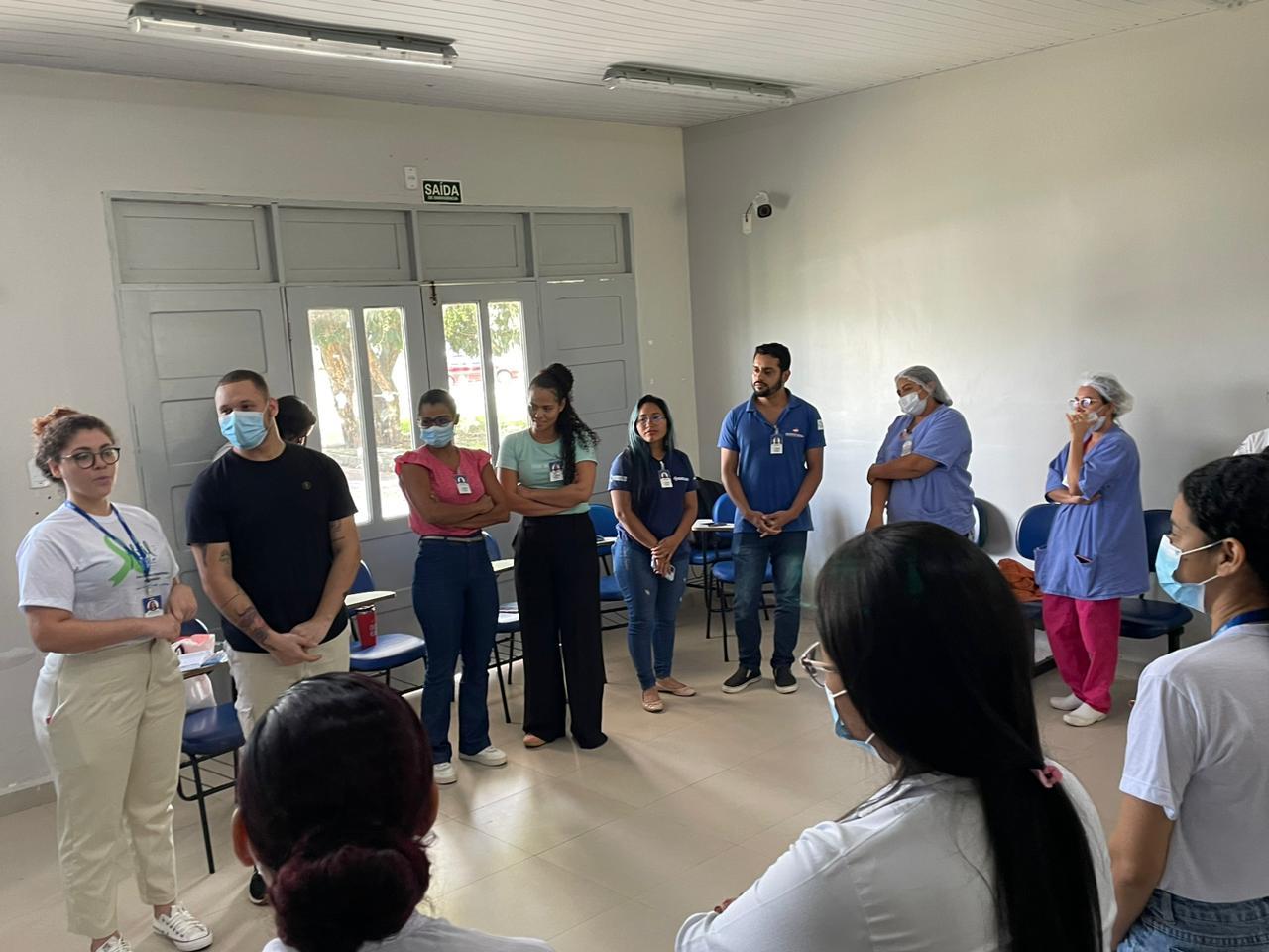 Alunos de Psicologia da ESAMAZ ABAETETUBA contribuem para o sucesso da Semana de Promoção à Saúde no Hospital Regional Santa Rosa