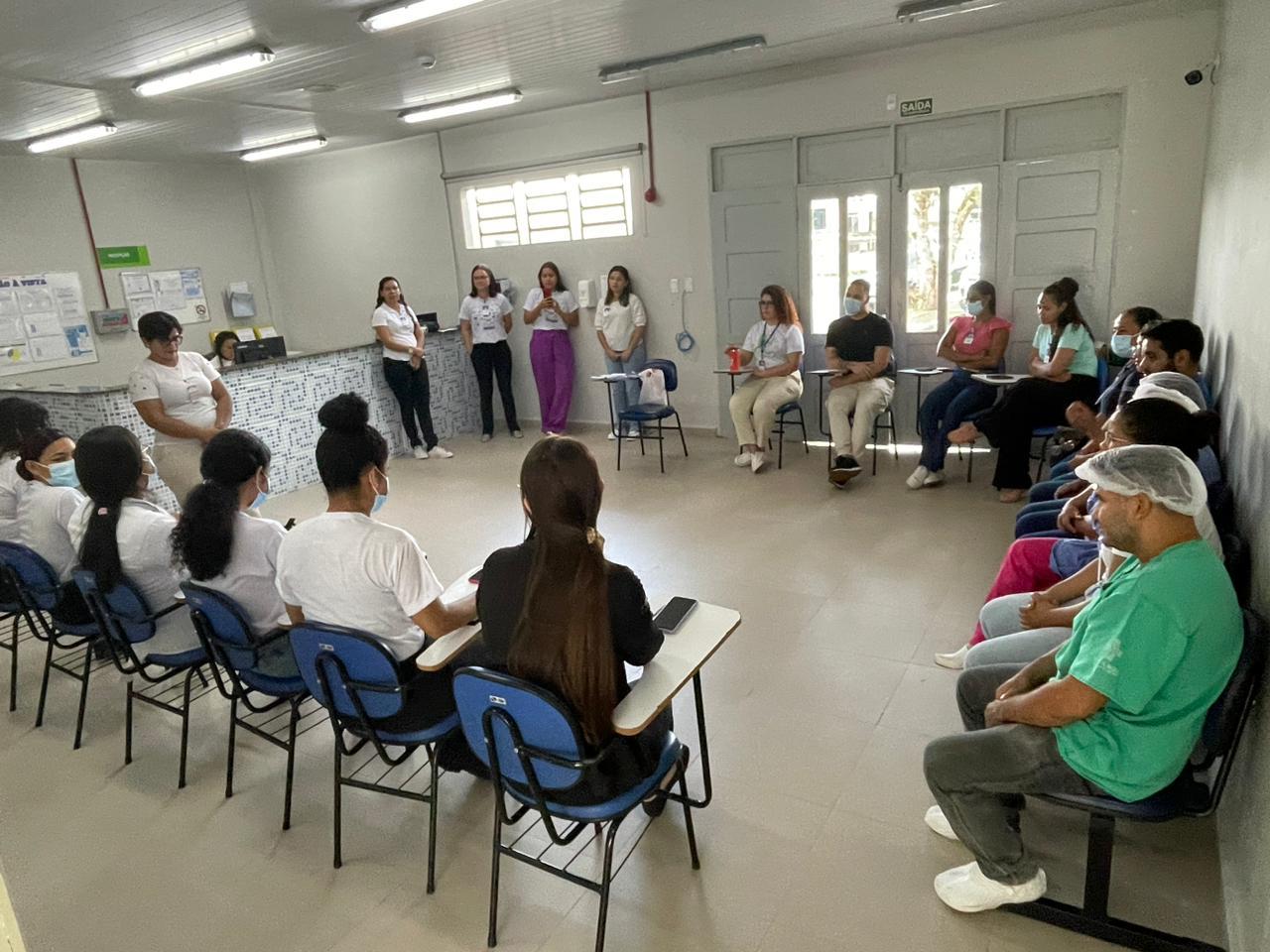 Alunos de Psicologia da ESAMAZ ABAETETUBA contribuem para o sucesso da Semana de Promoção à Saúde no Hospital Regional Santa Rosa