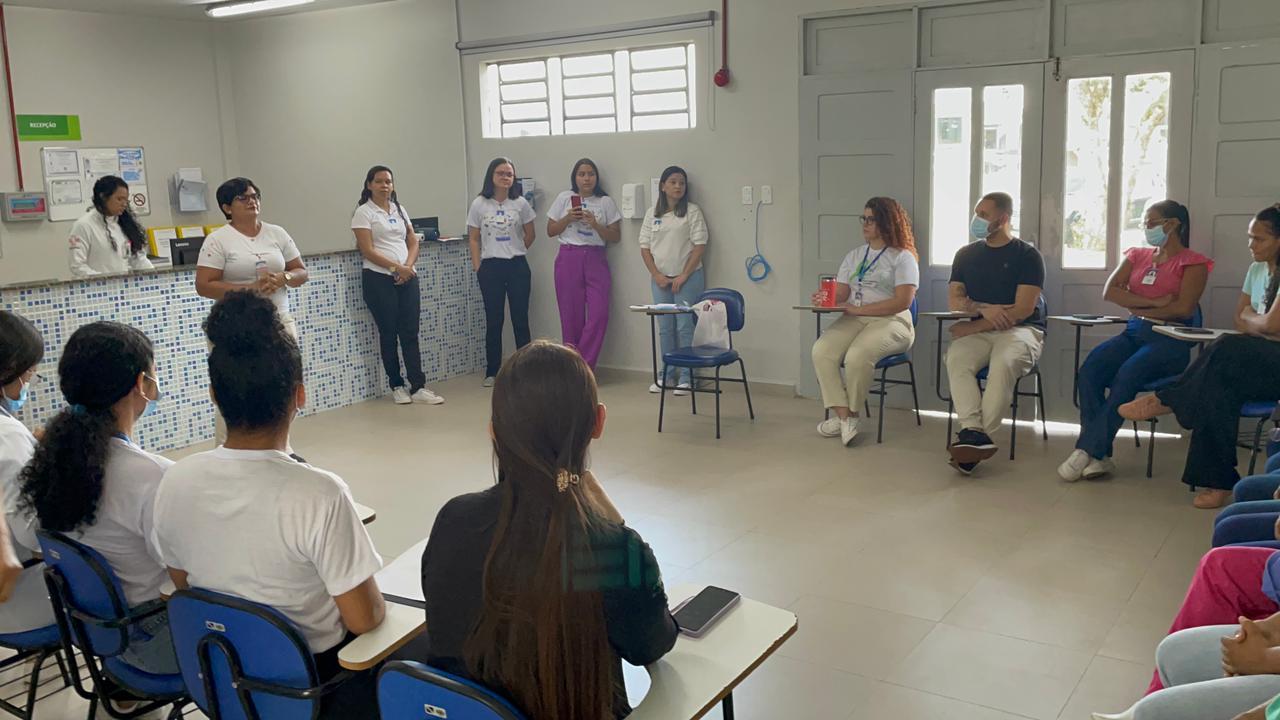 Alunos de Psicologia da ESAMAZ ABAETETUBA contribuem para o sucesso da Semana de Promoção à Saúde no Hospital Regional Santa Rosa