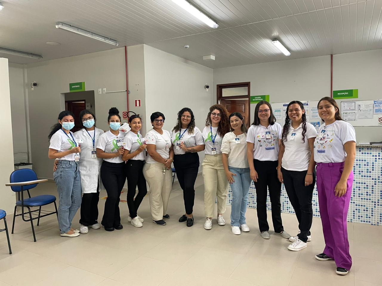 Alunos de Psicologia da ESAMAZ ABAETETUBA contribuem para o sucesso da Semana de Promoção à Saúde no Hospital Regional Santa Rosa