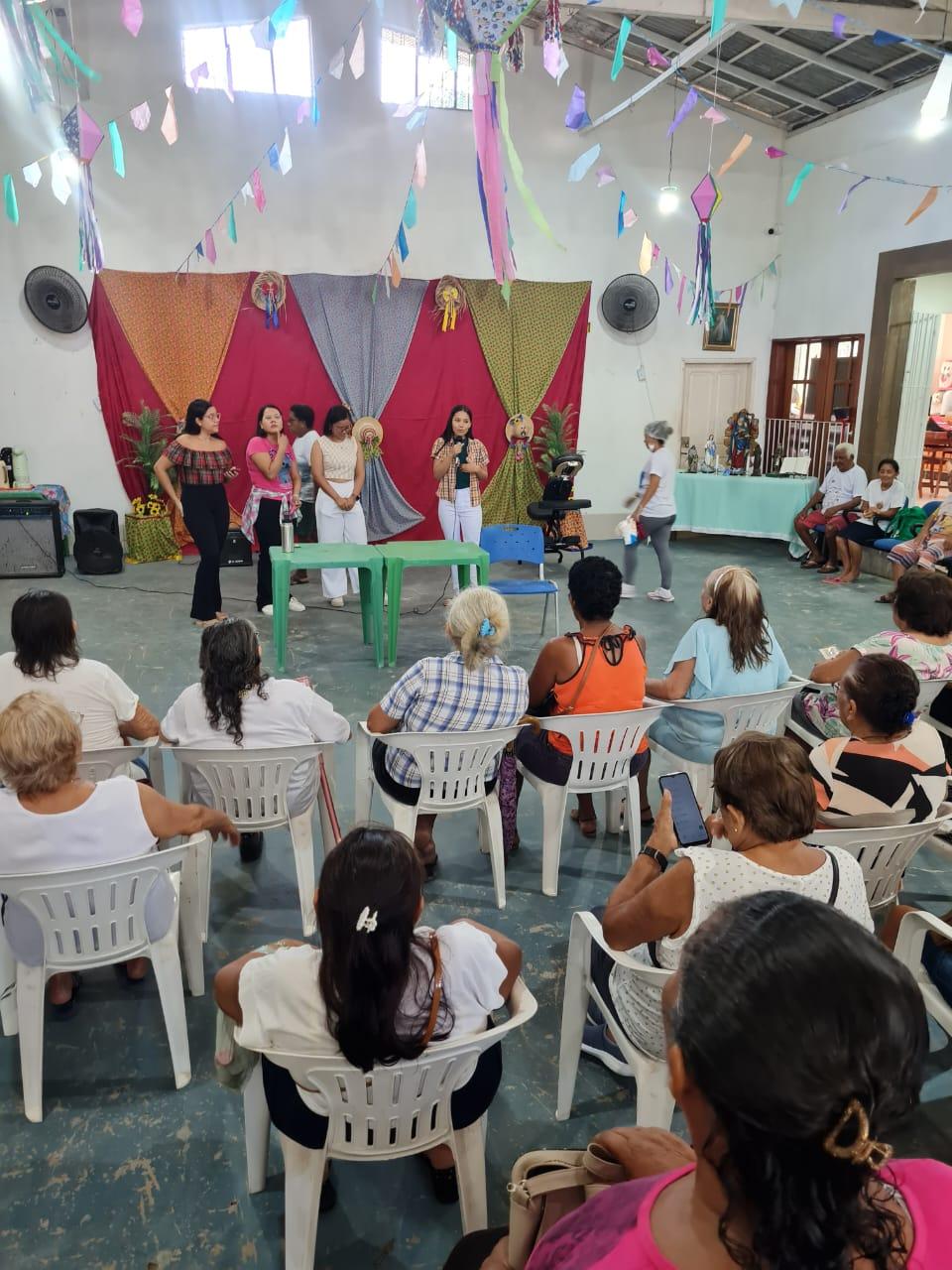 Alunos do oitavo período do curso de Enfermagem da Esamaz Abaetetuba concluem semestre com ações de saúde