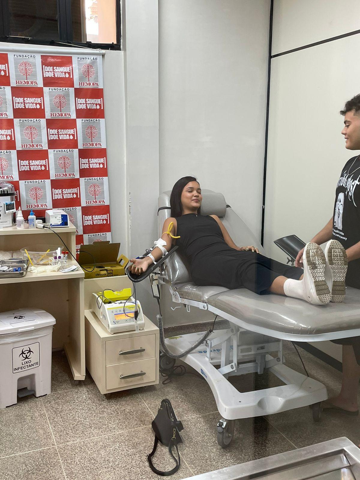 Os cursos de Psicologia e Enfermagem da Esamaz Abaetetuba realizam Gincana Solidária para doação de sangue